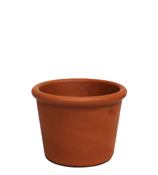 Round Clay Pot - Geoponics Inc