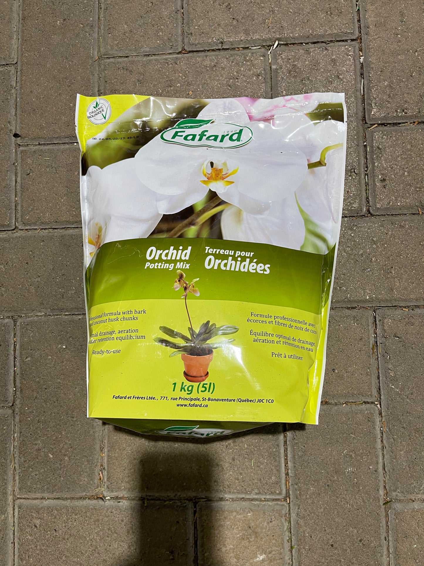 Orchid potting soil